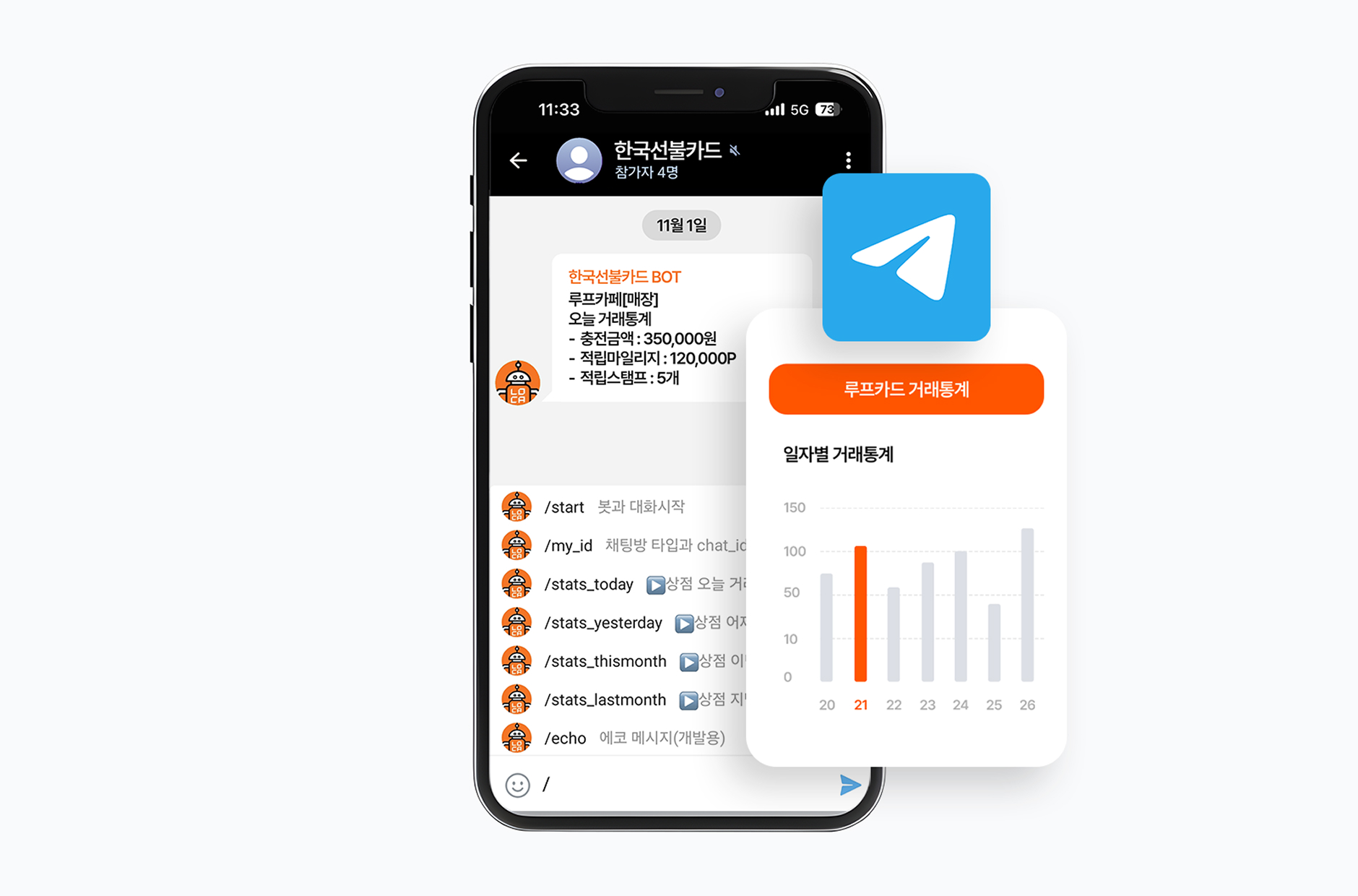 챗봇서비스 제공